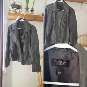Victoria secret leather jacket